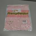 PRETTYGARDEN Womens 2025 Summer Casual Short Sleeve Dresses A Line Bow Tie Front Babydoll Loose Cute Mini Dress with Pockets (S)