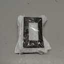 6 x Leviton 1-Gang Decora/GFCI Device Wallplate, Standard Size, Thermoplastic Nylon, Device Mount, 80401-N, Brown