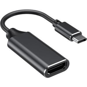 RayCue USB C to HDMI Adapter 4K, USB Type-C to HDMI Adapter [Thunderbolt 3/4 Compatible] with iPhone 15 Pro/Max, MacBook Pro/Air 2023, iPad Pro, iMac, S23, XPS, Surface and More