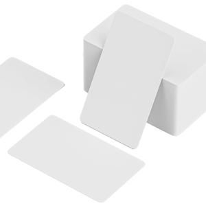 300 PCS Blank Index Cards Flash Cards for Studying Business 3.5x2 inches Card Stock Paper Round Corner Blank Kraft Paper Note Card (White