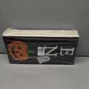 Halloween Porch Decor Outdoor Halloween Decorations Wooden Pumpkin Ghosts Boo Porch Sign Door Decorations Indoor Outside Welcome Sign for Front Door 46.8 Inch