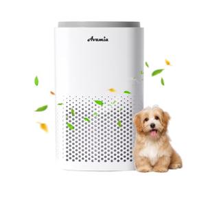 Air Purifiers for Home Large Room Bedroom Up to 1800Ft², Avamia H14 HEPA Air Purifier for Pets with Laser Air Quality Sensor and Sleep Mode, Air Filter Cleaner for Dust, Smoke, Pets Hair, Odor, Pollen