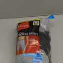 Hanes Mens Underwear Briefs, Cool Dri Moisture-wicking Cotton No-ride-up For Men, 6 Pack - Black/ Gray, X-Large US