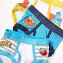 Sesame Street Boys' Underwear With Favorites Like Elmo, Cookie Monster & Big Bird in Sizes 18m, 2/3t, 4t