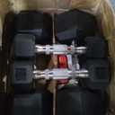 CAP Barbell Coated Dumbbell Weight | Multiple Options Pairs & Sets (50 lb - Set (5 lb x 2 & 20 lb x 2))