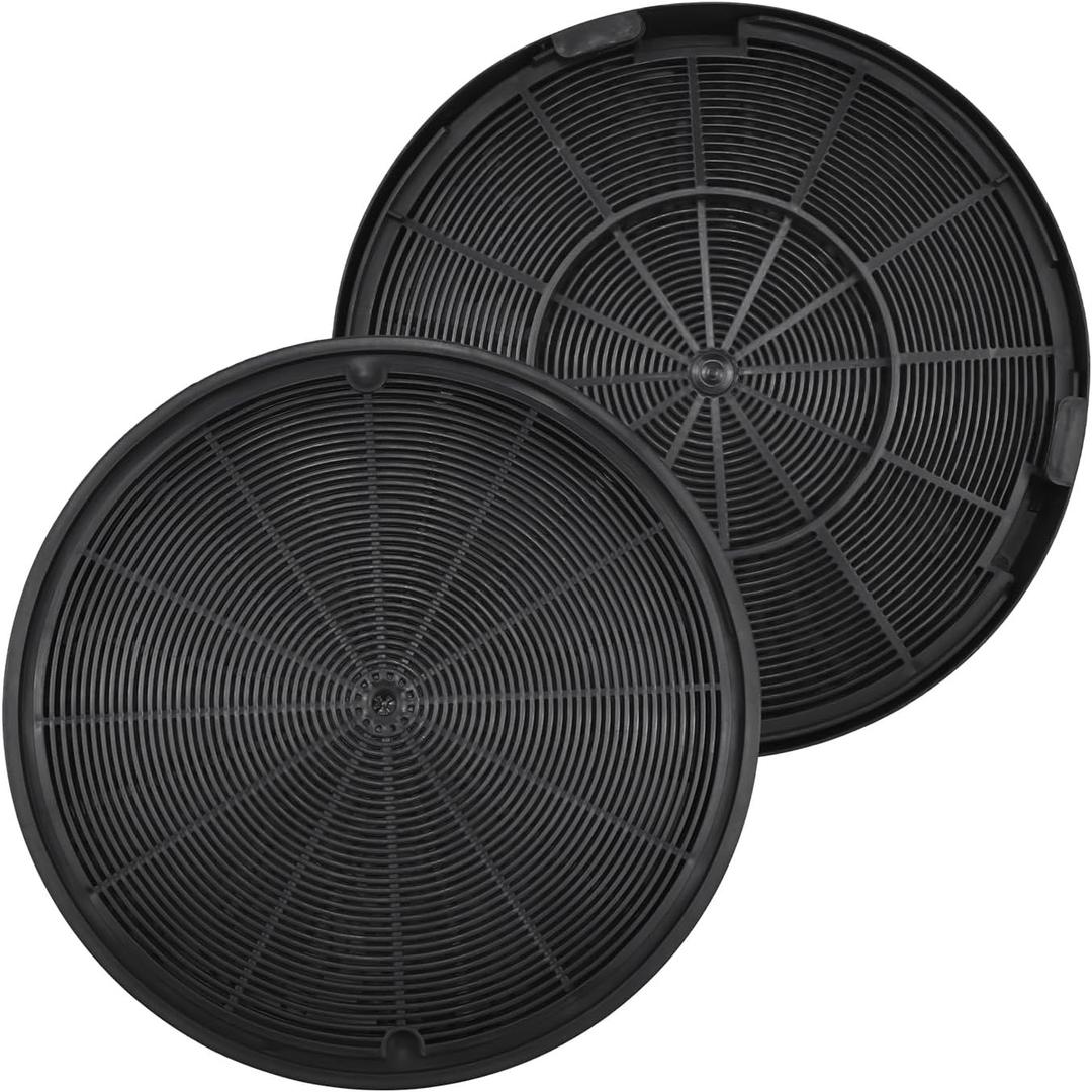 2Pcs JXCF72 Charcoal Filters Compatible with GE Range Hood JVW5301SJ1SS, JVW5361SJ1SS, WB02X24842, WB02X24841, HUIF06UC, Replaces 11013078, WB02X24841, WB02X24842