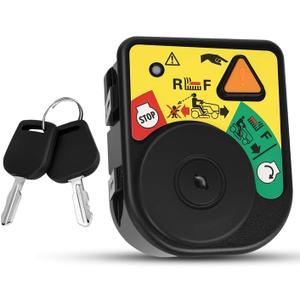 725-04227 Ignition Switch with 2 Keys for Riding Mowers Models Cub Cadet XT1-LT42 XT1-LT46 XT2-LX42/MTD Craftsman T110 T1200 T1400 T1600/Troy Bilt TB30R TB42 TB46 Replaces# 725-04230 925-06119A