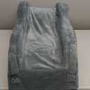 KingPavonini Adjustable Leg Elevation Pillows for After Surgery, Ergonomic Curve Keeps Knee Straight, Memory Foam Leg Pillow Elevation for Blood Circulation, Swelling and Pain Relief (Single Leg)