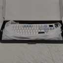 EPOMAKER X Aula F99 PRO Wireless Gaming Keyboard with 8000mAh Battery, Hot Swappable Creamy Keyboard, 2.4GHz/Type-C/BT5.0, NKRO, RGB Backlit for Win/Mac/Gaming (Blue&White)