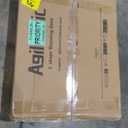 Agilestic L Shaped Standing Desk Adjustable Height, Electric Corner Standing Desk, 63 x 55 inch Sit Stand Computer Table with Splice Board, Gaming Table, Black