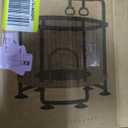 55" Trampoline for Kids with Enclosure, 440lbs Capacity Indoor & Outdoor Toddler Trampoline with Adjustable Gymnastics Bar & Toys, for Boys & Girls