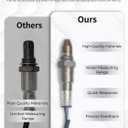 Air Fuel Ratio O2 Oxygen Sensor Upstream and Downstream Fit for Nissan Versa 1.6L 2012 2013 2014 2015 2016 2017 2018, Versa Note 1.6L 2014-2017, 2PCS # 250-241104 250-54102