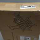 Fun Memories Teak Shower Bench Seat with Handles and Backrest, 19" Solid Wood Shower Stool Waterproof Shower Seat with Storage for Inside Shower Legs Shaving, Seniors Elderly Heavy Duty