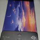 GIM Wireless Charging RGB Gaming Mouse Pad 15W, LED Mouse Mat 800x300x4MM, 10 Light Modes Extra Large Mousepad Non-Slip Rubber Base Computer Keyboard Mat for Gaming, MacBook, PC, Laptop, DeskSunset