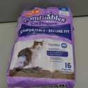 Hartz Comfitables Cat Diapers,Medium, 16 Count, Comfortable & Secure Fit, Easy to Put On
