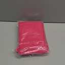 HRX Package Hot Pink Organza Bags 100pcs, 5 x 7 inch Mesh Drawstring Gift Bags Jewelry Pouches Small Sachet for Christmas Candy Party Favor