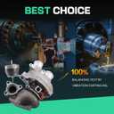Left Turbocharger Turbo Fit for Ford Expedition 2015-2016 3.5L, F-150 2013-2016 3.5L, Transit-150 2015-2016 3.5L, Transit-250 2015-2016 3.5L, Transit-350 2015-2016 3.5L | 53039880469 K03-0469