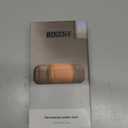 Leather Case Compatible with AirPods 4, D Clip Design with Hand Lanyard, Genuine Crazy Horse Leather Case for AirPods 4th Generation(2024),Handcrafted, Vintage Style, Khaki Brown