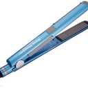 BaBylissPRO Nano Titanium Flat Iron Hair Straightener, 1" Curved Styler for Professional Salon Results and All Hair Types