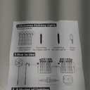 10PK Flashing Christmas Candy Cane Lollipop Lights for Pathway Outdoor, Christmas Decorations Outdoor, 8 Modes 130 LED Waterproof Xmas Stake Light for Garden Yard (Multi-Color)