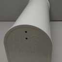 Metal Mailboxes Post Mount, Galvanized Steel Outside Mail Box, Standard Medium Capacity, 20 x 8.7 x 6.7 Inches, White