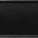 Carlisle FoodService Products Market Tray, Fiberglass Serving Platter for Food, Commercial and Home Use to Serve and Display, 8.75" x 25.5", 12 Count, Ebony