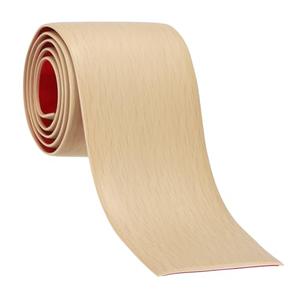 PATIKIL Maple Wood Grain Vinyl Laminate Floor Flat Divider Transition Strip 3 in x 3 Ft