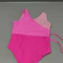 YOUNGER TREE Toddler Girl One Piece Swimsuit Color Block Stripe Swimwear Summer Beach Bathing Suit 12M-5T, Size 4-5T