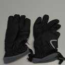 PULIOU Winter Waterproof Thermal Gloves for Men Women, Cold Weather Windproof Ski Snow Gloves with Touchscreen Fingers for Running Cycling Hiking Driving (Medium, Black)