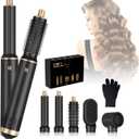 5 in 1 Blow Dryer Brush Upgrade Hot Air Brush Air Styler Curling Wrap Air Curler, Curling Iron Hair Styling Tools As A Gift for Straight/Curl/Drying/Smoothing