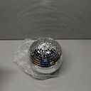 Alytimes Mirror Disco Ball - 8-Inch Cool and Fun Silver Hanging Party Disco Ball Big Party Decorations, Party Design