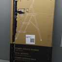 Step Ladder Foldable Folding Stool - for Home Adults Kitchen 3 Stepping Extension Tall Heavy Duty with Handrails - Closet Stepstool Stair Ladders Extendable Stepladder for Indoor House 800Lbs