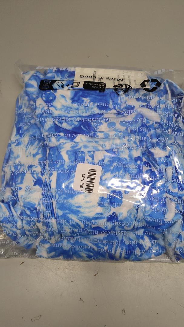 GRACE KARIN 2025 Women's Summer Floral Print Dress Sleeveless Casual Flowy Sundress A Line Ruffle Wedding Guest Outfit Blue Floral XXL