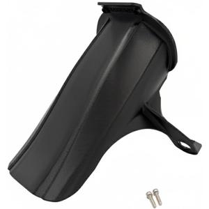 Mud Guard Fox 38 (MY21-26) and Fox 36 (MY21-25) Compatible Aftermarket Fender - Sandbox MFG (Not OEM) - Made in the USA (Black, Short)