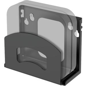 Cable Box Mount, Adjustable Wall Mount Holder for Small Wide Devices, Like Streaming Media Devices, DVD Players and Boxes (1 Piece)