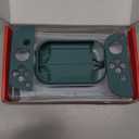 eXtremeRate PlayVital Back Cover for Nintendo Switch Console, Separable Protector Hard Shell for NS Joycon,Dockable Protective Case for Nintendo Switch - Hunter Green (NOT for Switch 2)