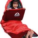 SWTMERRY Sleeping Bag 3 Seasons (Summer, Spring, Fall) Warm & Cool Weather - Lightweight,Waterproof Indoor & Outdoor Use for Kids, Teens & Adults for Hiking and Camping