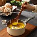 Wooden Spoons for Cooking, 12 Pcs Teak Wood Kitchen Utensils Set with Spoon Rest - Nonstick Heat Resistant Wooden Cooking Utensils, Natural Healthy Spatula Set for Pots and Pans