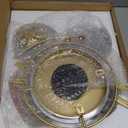 Wall Clock, Clocks for Living Room, Large Wall Clock, Silent and no Ticking, for Living Room Bedroom Dining Room Home Decor Clock (32''x18'')