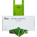 JVMA Car Trash Bags – Super Strength, Leakproof, Smell Proof Hanging Garbage Bags for Car, Truck, SUV, RV & Vehicle – Green, 50 Count Automotive Trash Bags 1 Gallon