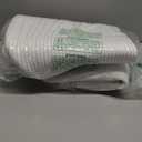 White Basket with Lid, 16"x16"x13" Large Blanket Storage for Living Room, Cute Cotton Rope Kids Toy Box, Bathroom Towel Storage, Woven Laundry Basket with Cover, Wicker Bin for Organizing