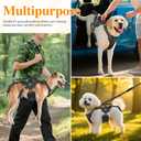 Dog Lift Harness, Dog Support & Recovery Sling for Full-Body & Hind/Front Leg Pee-Able Design for Large/Medium Dogs All-in-One Ideal Assistance for Senior, Disabled, Arthritic & ACL Canines (L)