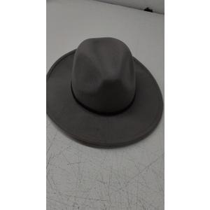 Wide Brim Fedora Hats for Women Men Two Tone Dress Hat Felt Panama Hat in Two Audlt Size (X-Small-Small)