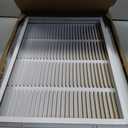 Howeall 20"W x 14"H [Duct Opening Size] Steel Return Air Filter Grille - Removable Face/Door for 1 inch Filters -HVAC Vent Cover Grill - White [Outer Dimensions: 22 5/8"W X 16 5/8"H]