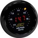 AEM 30-4110NS Digital Wideband UEGO Gauge without Sensor , Black , 6.025 inches