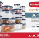 Rubbermaid EasyfindLids (36 Pieces), Grey