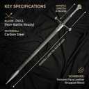 Medieval Sword One Hand Sword, Dull Blade. for Collection, Gift, Show and Fair Cosplay and LARP