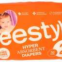 Freestyle Size 2 Hyper Absorbent Diapers 32 One Pack, 6 Pack