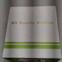 CO2 Monitor Carbon Dioxide Detector, 5-in-1 Indoor Air Quality Monitor, Portable CO2 Tester with Alarm, Tester for Carbon Dioxide, Temperature & Humidity, CO2 Sensor for Grow Tents, Bedroom, Home