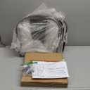 18 Inch Dining Chairs Set of 4, Farmhouse Metal Chairs with High Back and Wooden Seat, Stackable Industrial Bar stools for Dining Room(Black)